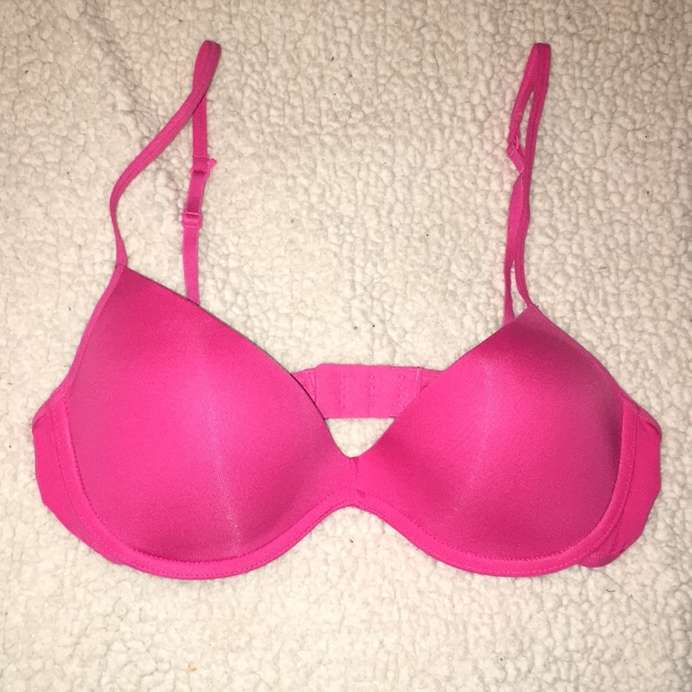 Pink Push Up Bra